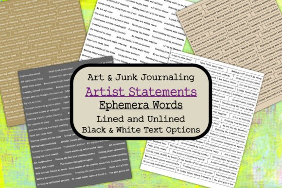 Bring Personality to Your Pages with Artist Words