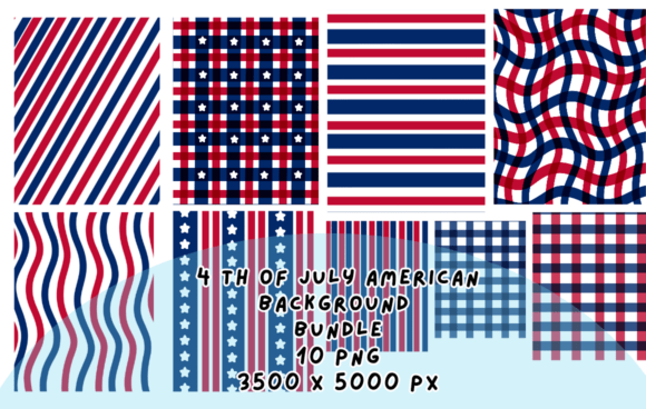 Elevate Your Fourth with the 4th of July American Background Bundle