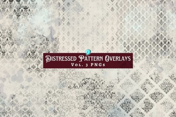 Elevate Your Projects with Distressed Pattern Overlays Vol 3