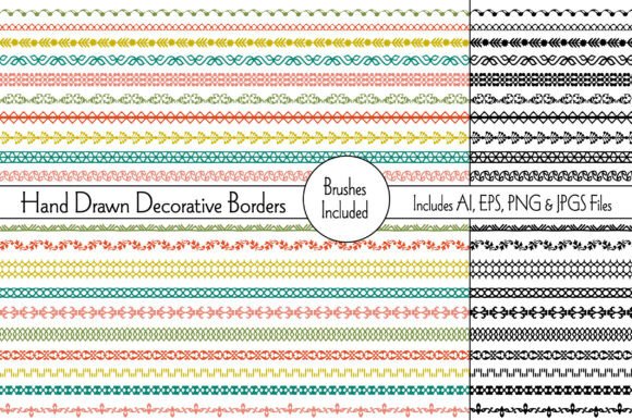 Hand Drawn Decorative Borders: Your New Design Secret Weapon