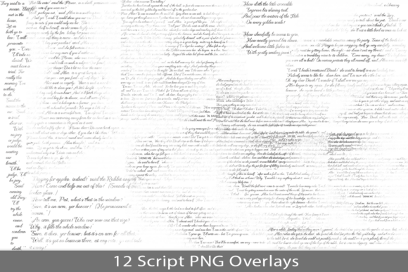 Unlock Whimsical Design with Alice in Wonderland Script PNG Overlays