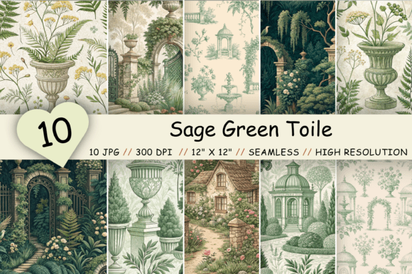 Unlocking Timeless Elegance with Sage Green Toile