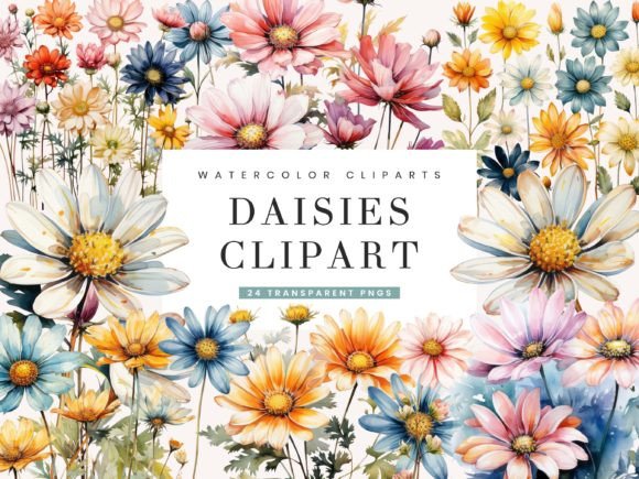 Watercolor Daisies Clipart Bundle: A Designer's Guide