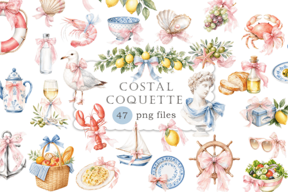 Watercolor Mediterranean Summer PNG: A Designer's Guide to Coastal Elegance